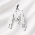 Lettera M Drip Pendant
