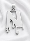 Lettera N Drip Pendant