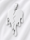Cuore Spezzato Drip Pendant