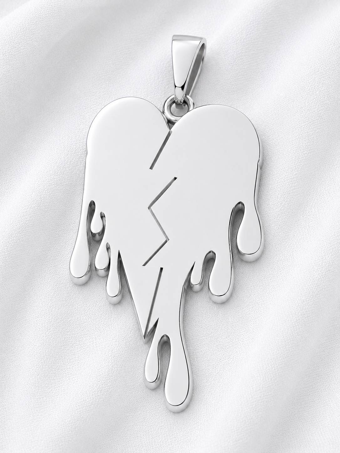Cuore Spezzato Drip Pendant