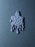 Tartaruga Resin Drip Pendant