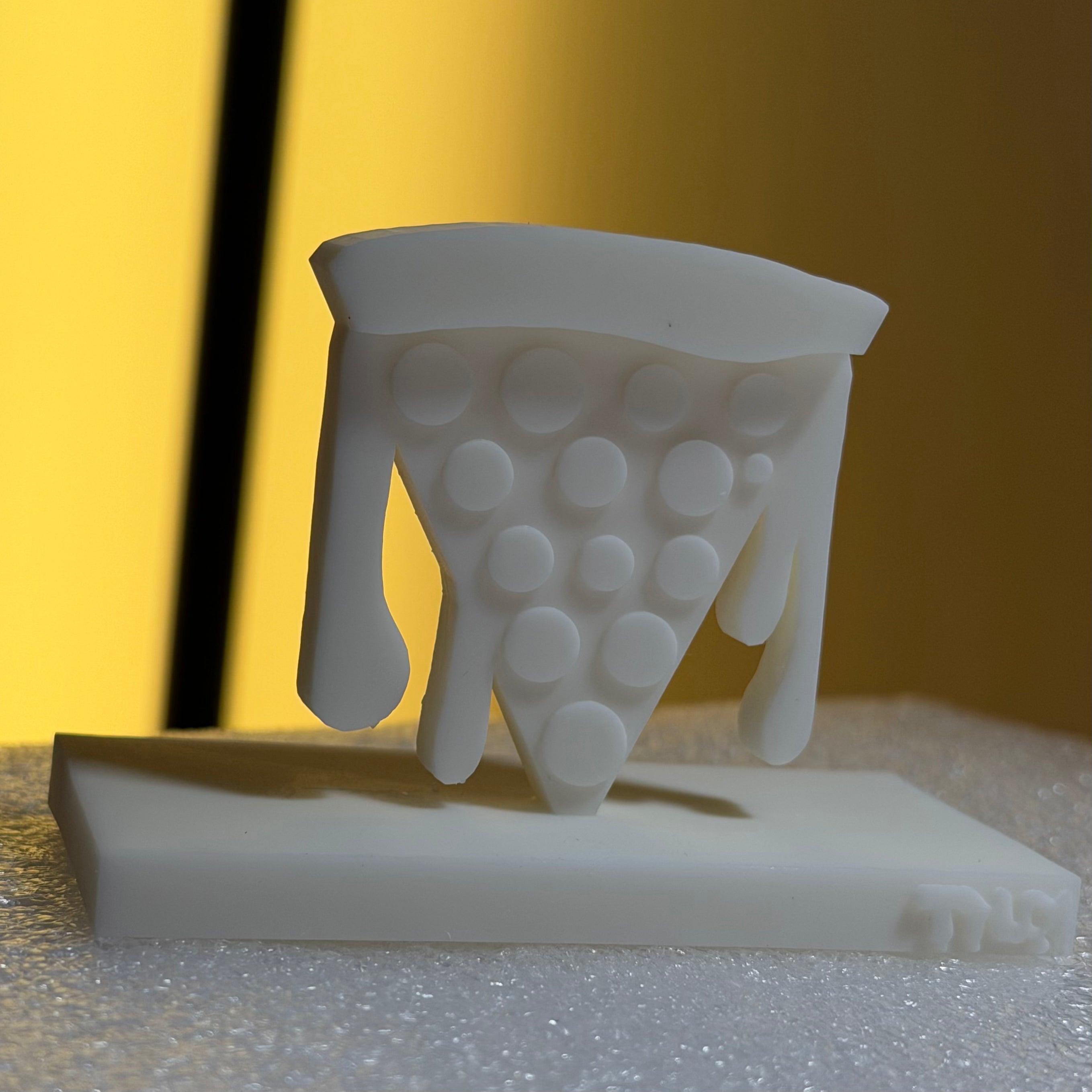 Pizza Drip Sculpture