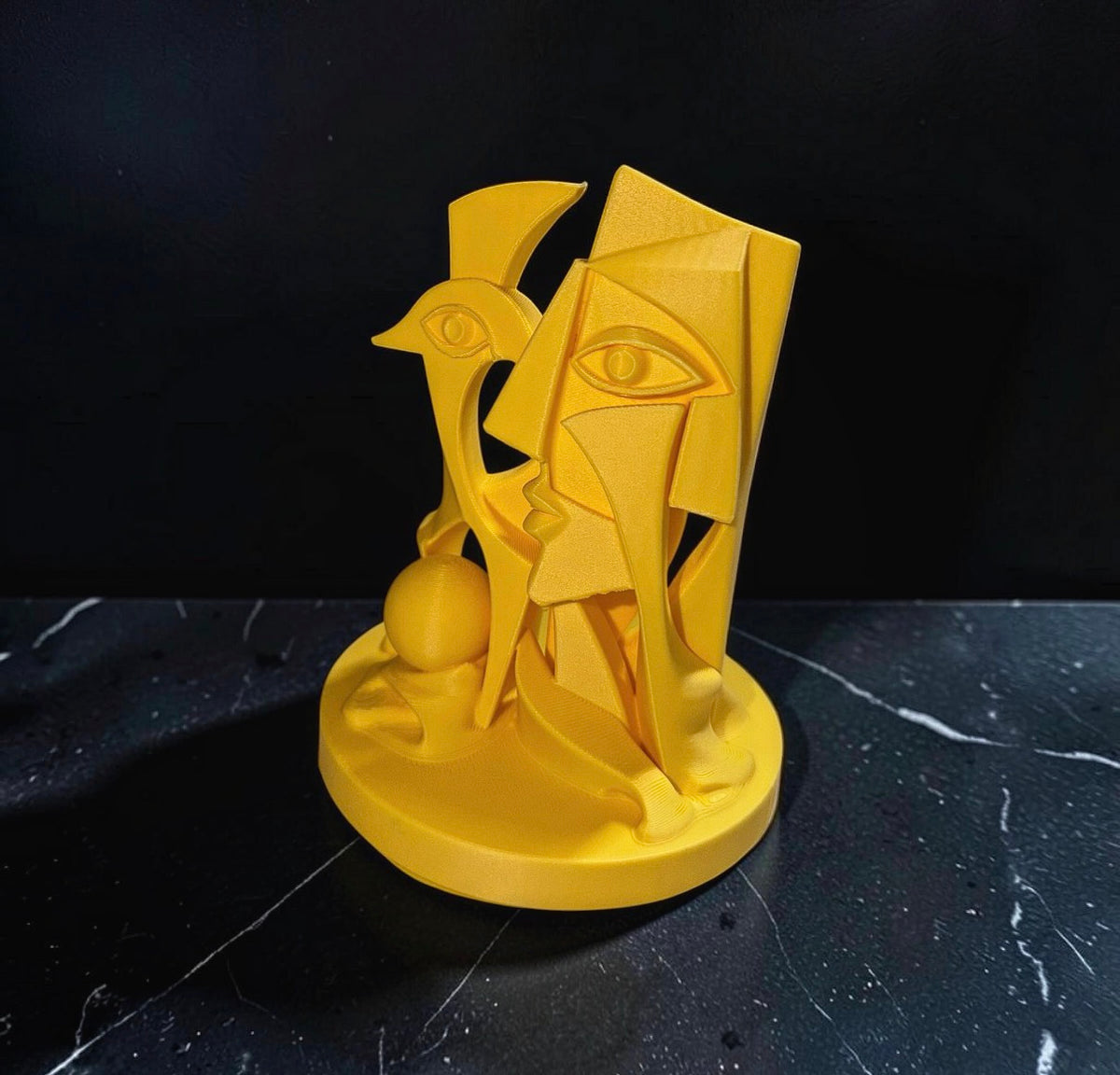 CUBIS FACES Scultura 3D - TN.01