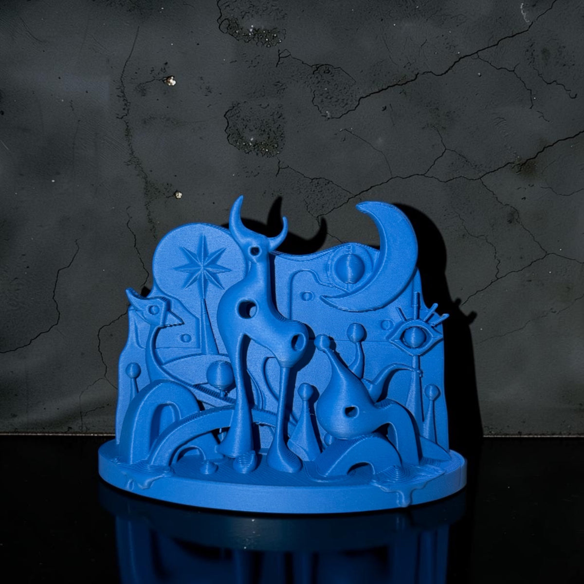 BLUE DREAM Scultura 3D - TN.01
